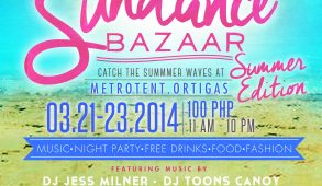 Manila Sundance Bazaar: Catch the Summer Waves at the Manila Sundance  Bazaar Summer Edition! - When In Manila