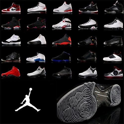 all air jordan shoes in order