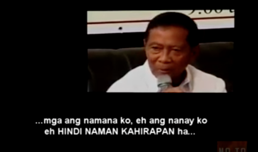 Video Is Binay Lying About His Laki Sa Hirap Campaign When In Manila 9955