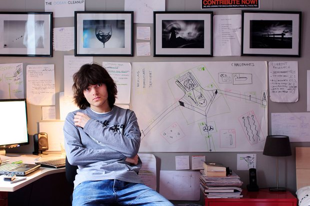 The Ocean Cleanup Boyan Slat 21-Year-Old has Developed a Prototype that Can Clean the World's Oceans