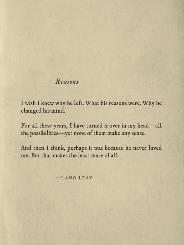 5 Lang Leav Poems that Summarize Your Love Life - When In Manila