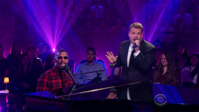 Jamie Foxx James Corden