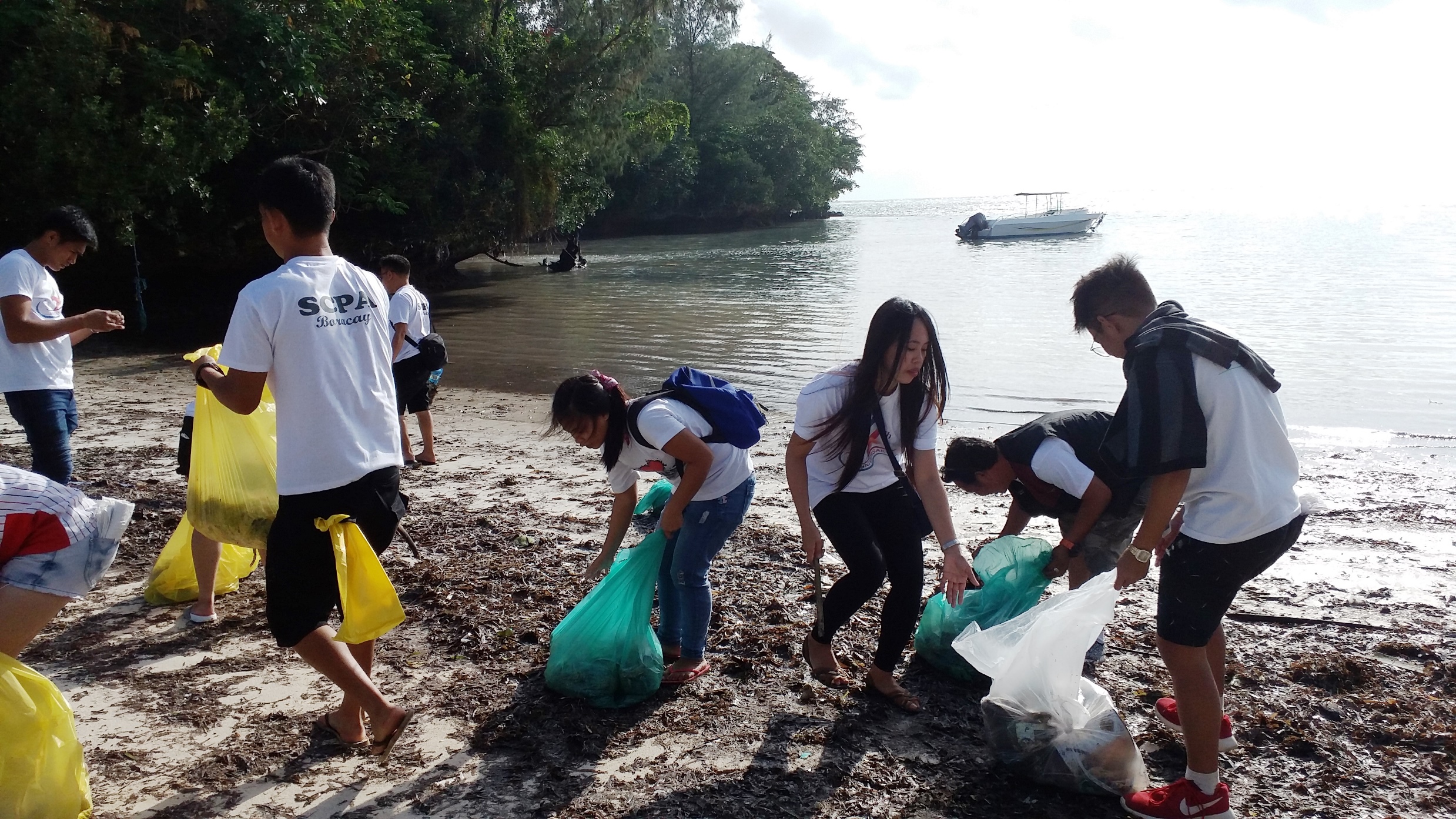 Scpa Conducts Beach Clean Up Drive In Boracay When In Manila | My XXX ...