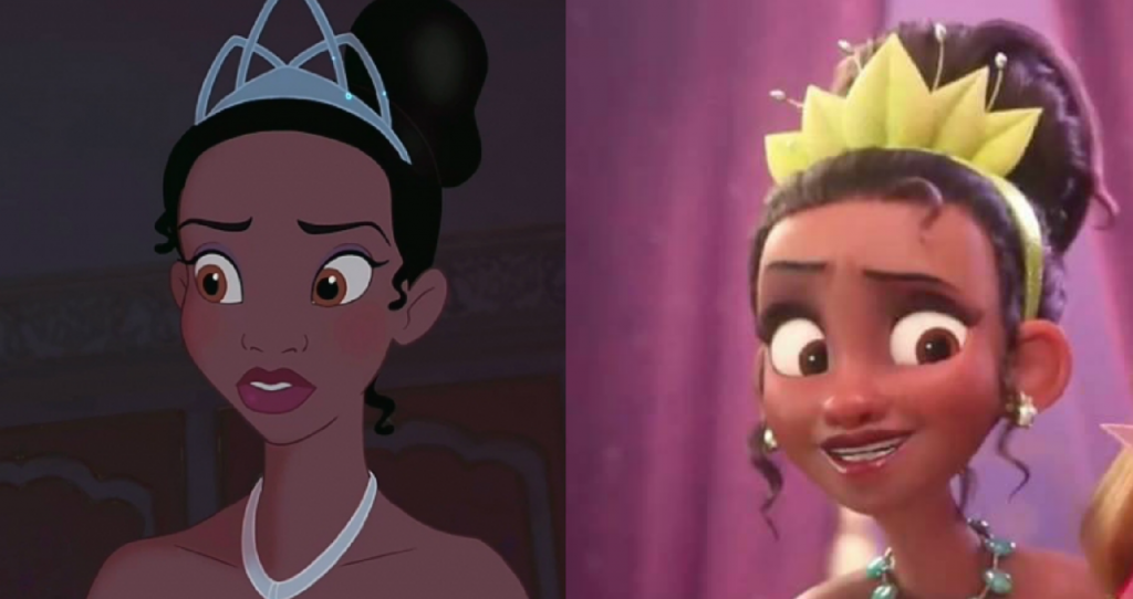 THEN and NOW: Disney Princesses in their original films and in Wreck-It ...