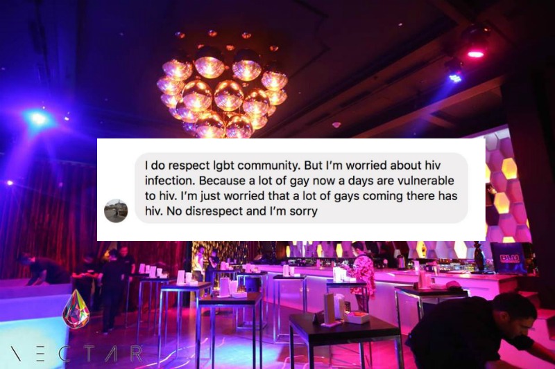 YIKES: This nightclub in BGC slammed a netizen about HIV - When In Manila