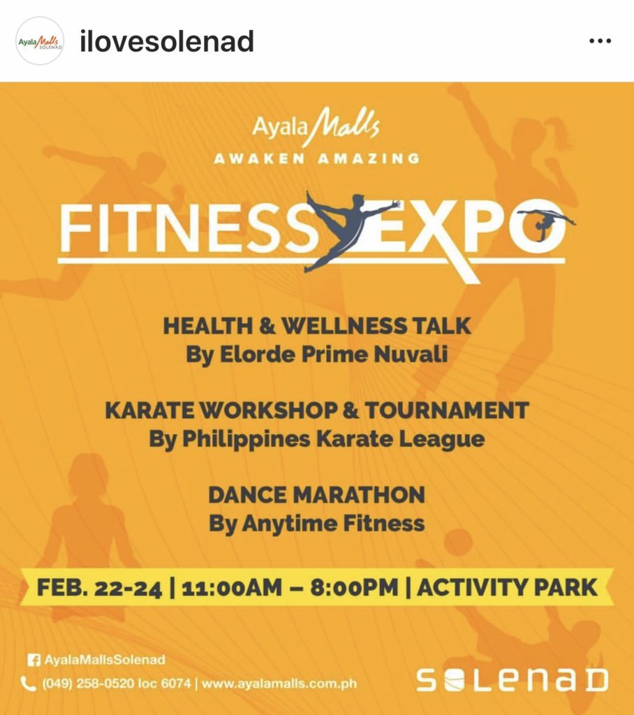 Fitness Expo presents health and wellness talk, and a dance