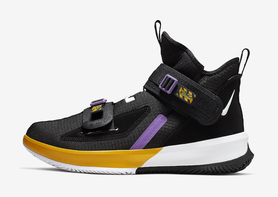 LOOK: LeBron's Signature Sneaker is Coming in a Lakers Colorway - When ...