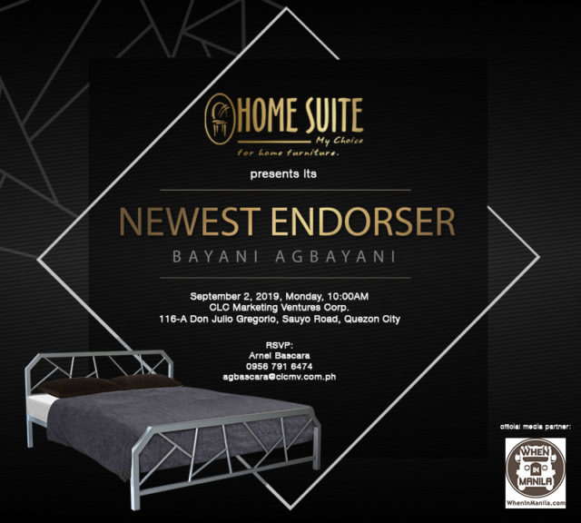 Bayani Agbayani Is The New Celebrity Endorser For Home Furniture Brand ...