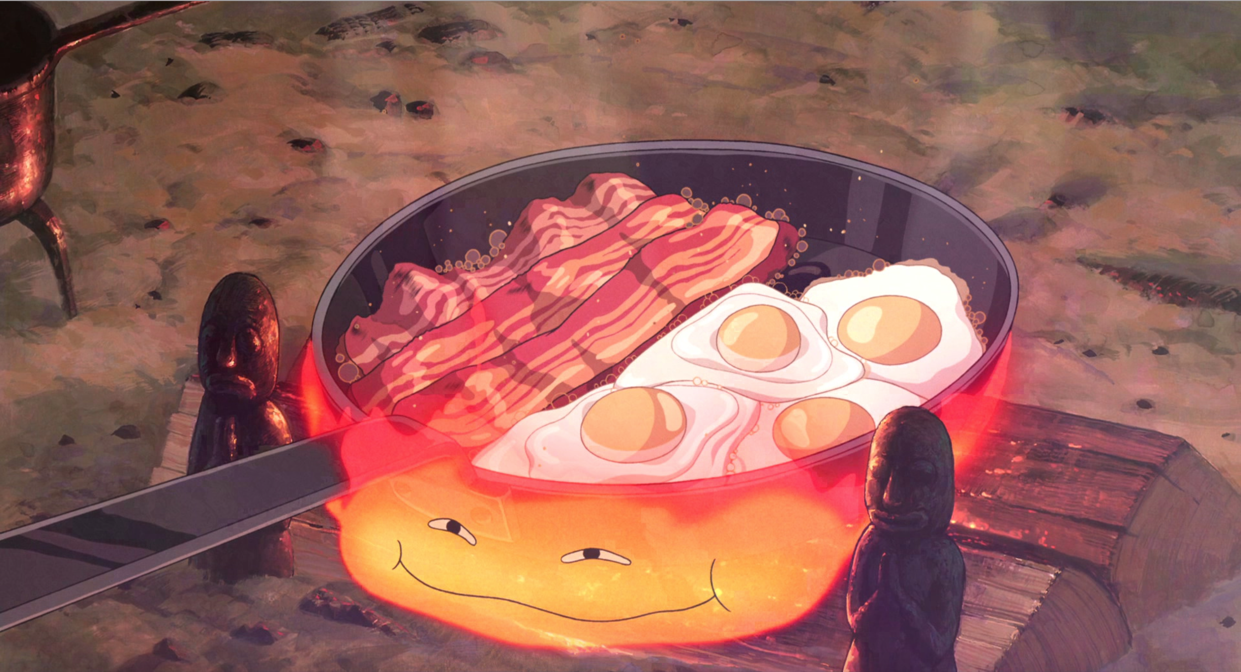 Calcifer Cooking Studio Ghibli