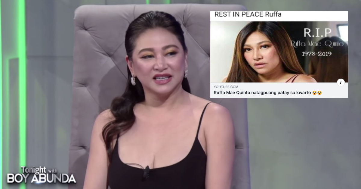 Rufa Mae Quinto fake death