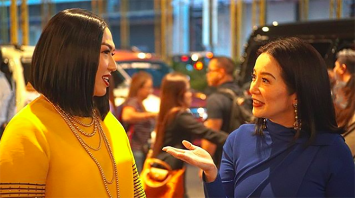 kris aquino chanel earrings