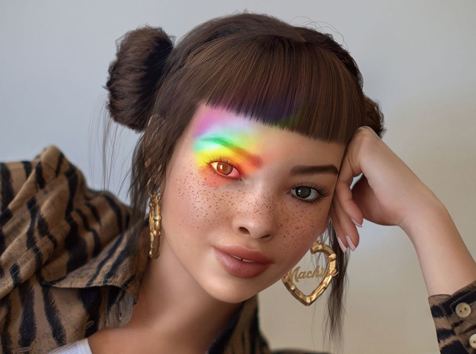 Лил модели. Miquela настоящее лицо. Lilmiquela Chanel. Bobsmachine Инстаграм.