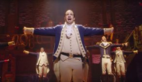 Hamilton on sale broadway recording