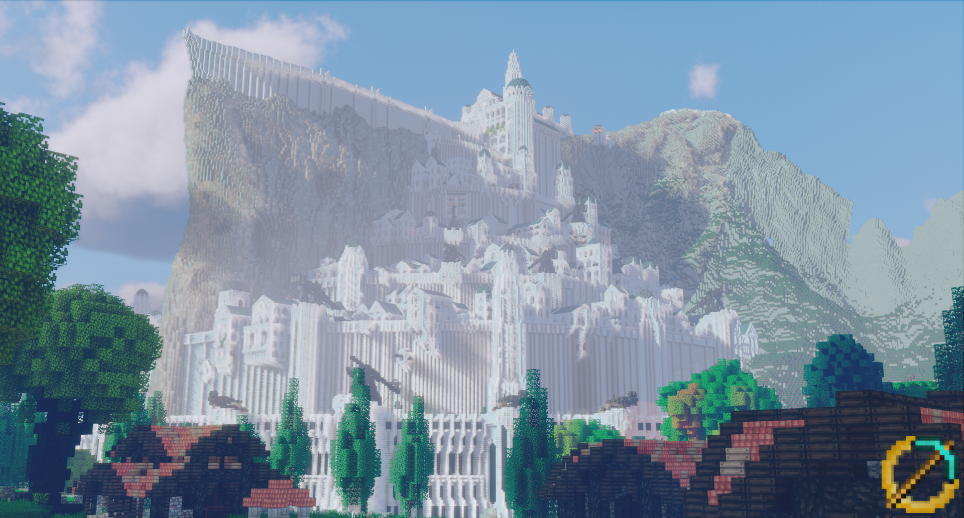 Minecraft Players Recreate Whole Of Middle Earth After Nine Year Effort My  friends! You bow tonoone. in - iFunny Brazil