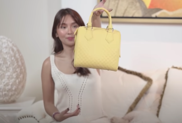 WATCH: Kathryn Bernardo shows designer bag collection