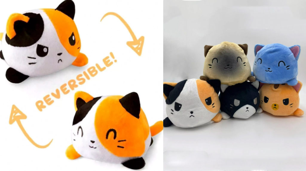 moody cats plush