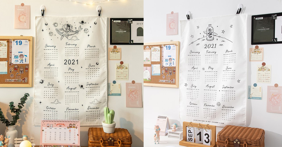 cloth calendar copy