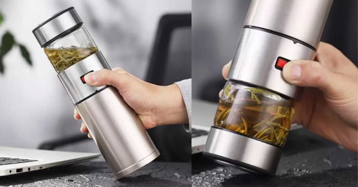 tea infuser water bottle