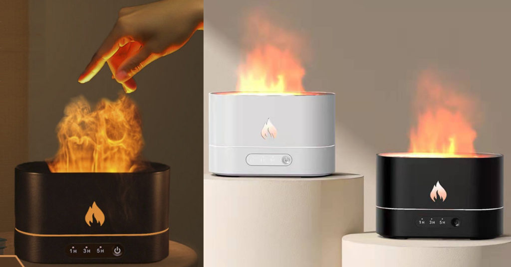 LOOK: This Cool Humidifier Looks Like It’s in Flames - When In Manila