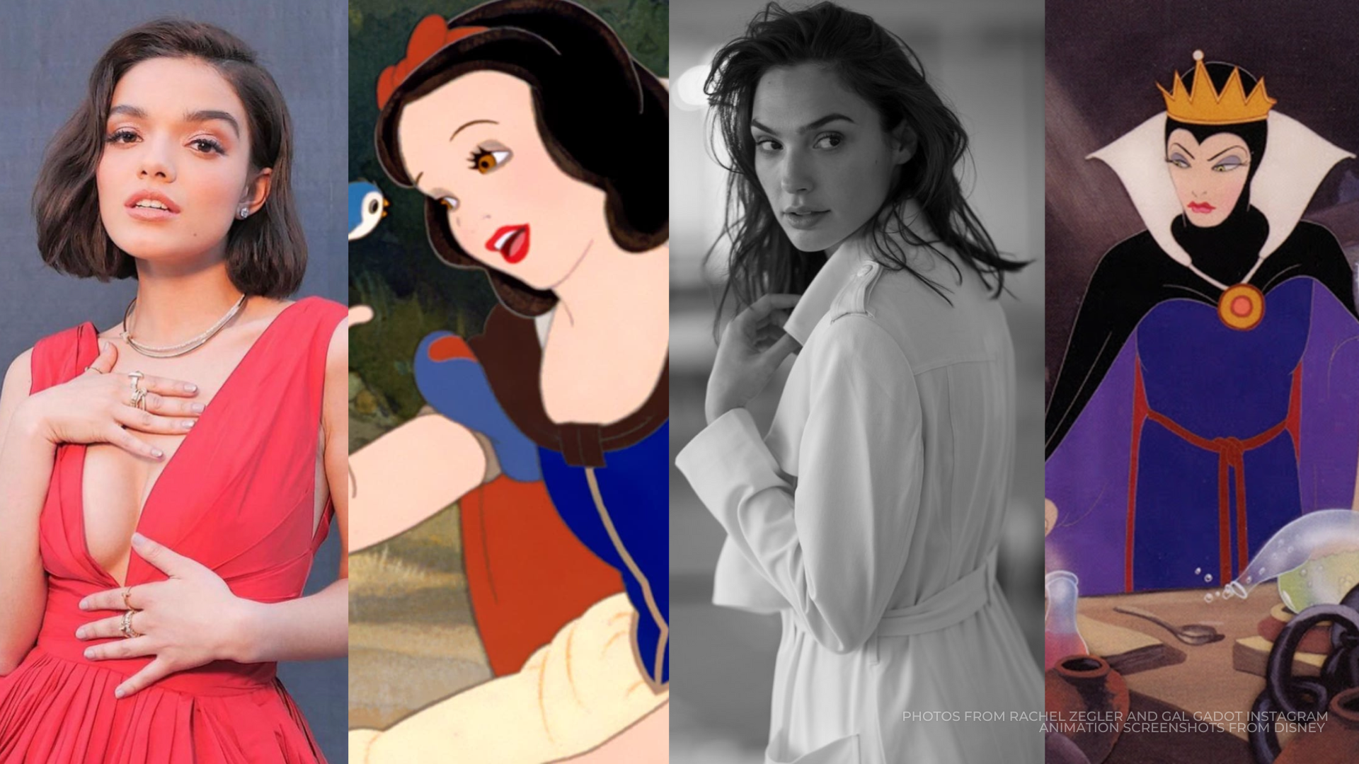 Rachel Zegler and Gal Gadot to Star in Snow White LiveAction When In