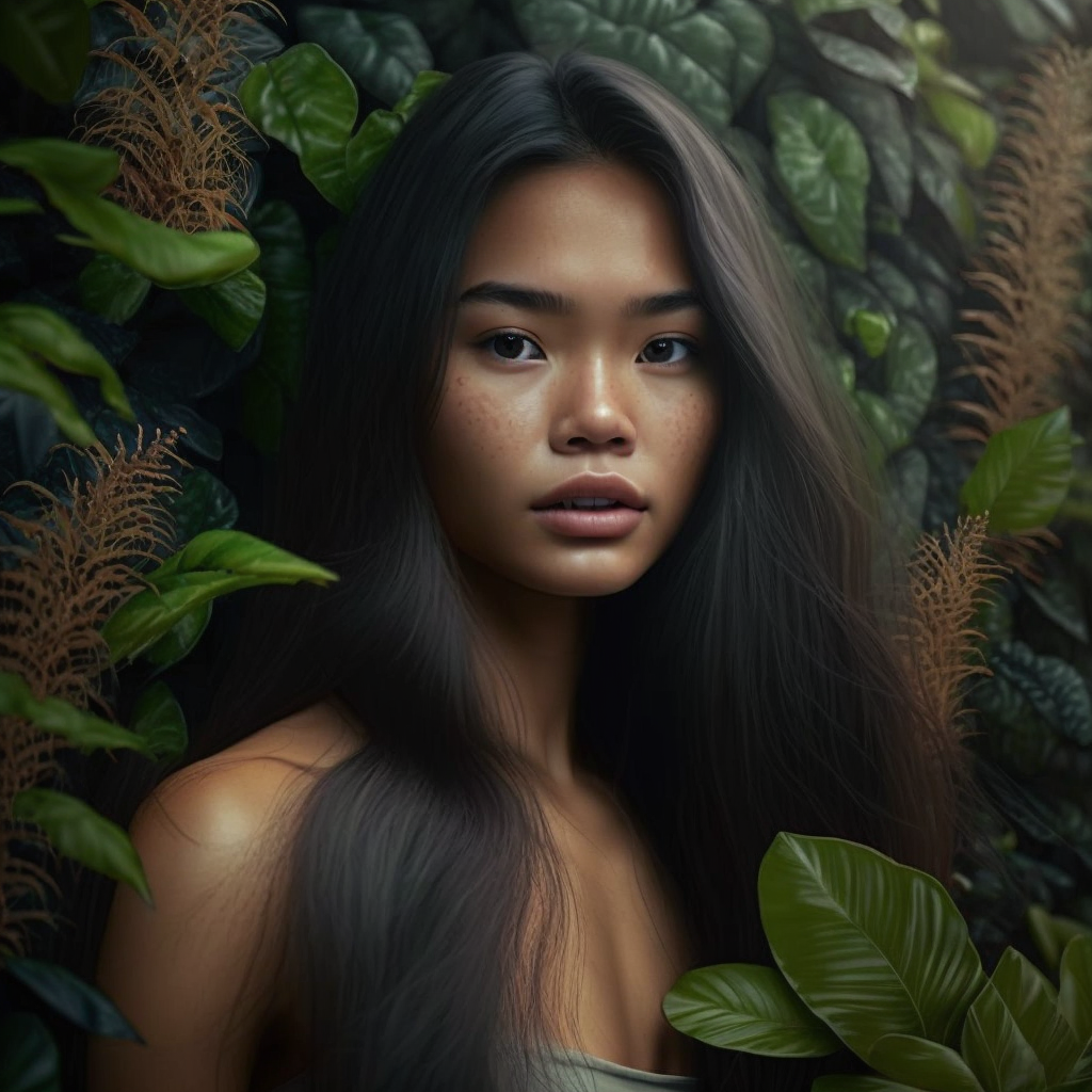 Look This Ai Image Is Inspired By Filipina Beauty When In Manila