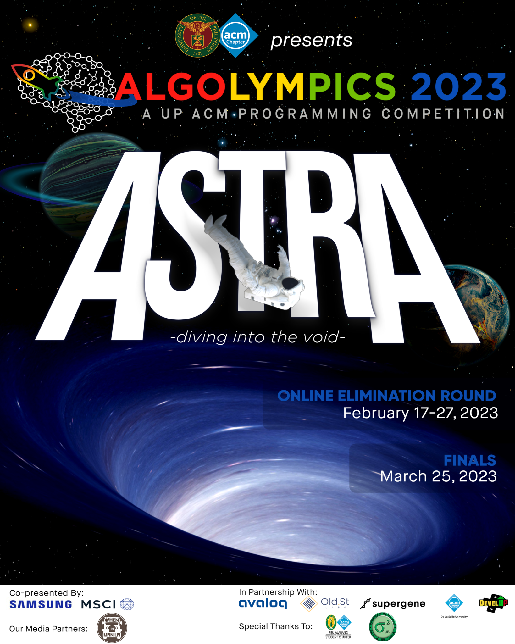 Algolympics 2023 Astra Blasts Off in its 10th Year When In Manila