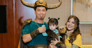 Cong and Viy with Kidlat