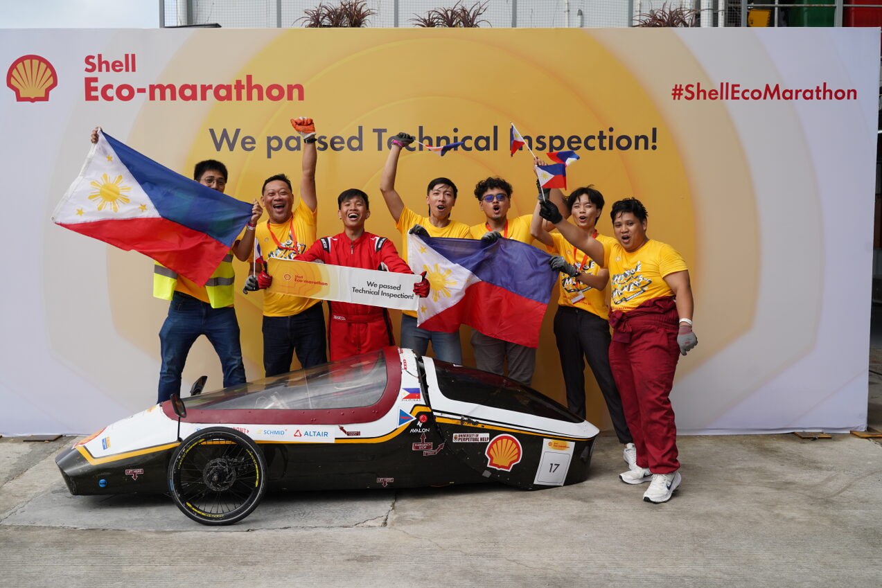 Filipino Students Participate At The 2023 Shell Eco Marathon Asia