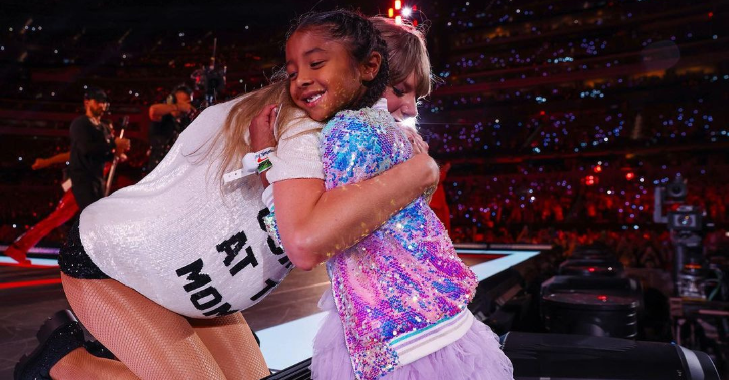 Taylor Swift and Kobe Bryant's daughter Bianka share adorable