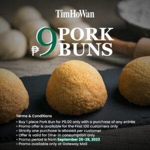 Tim Ho Wan 9 Peso Bun