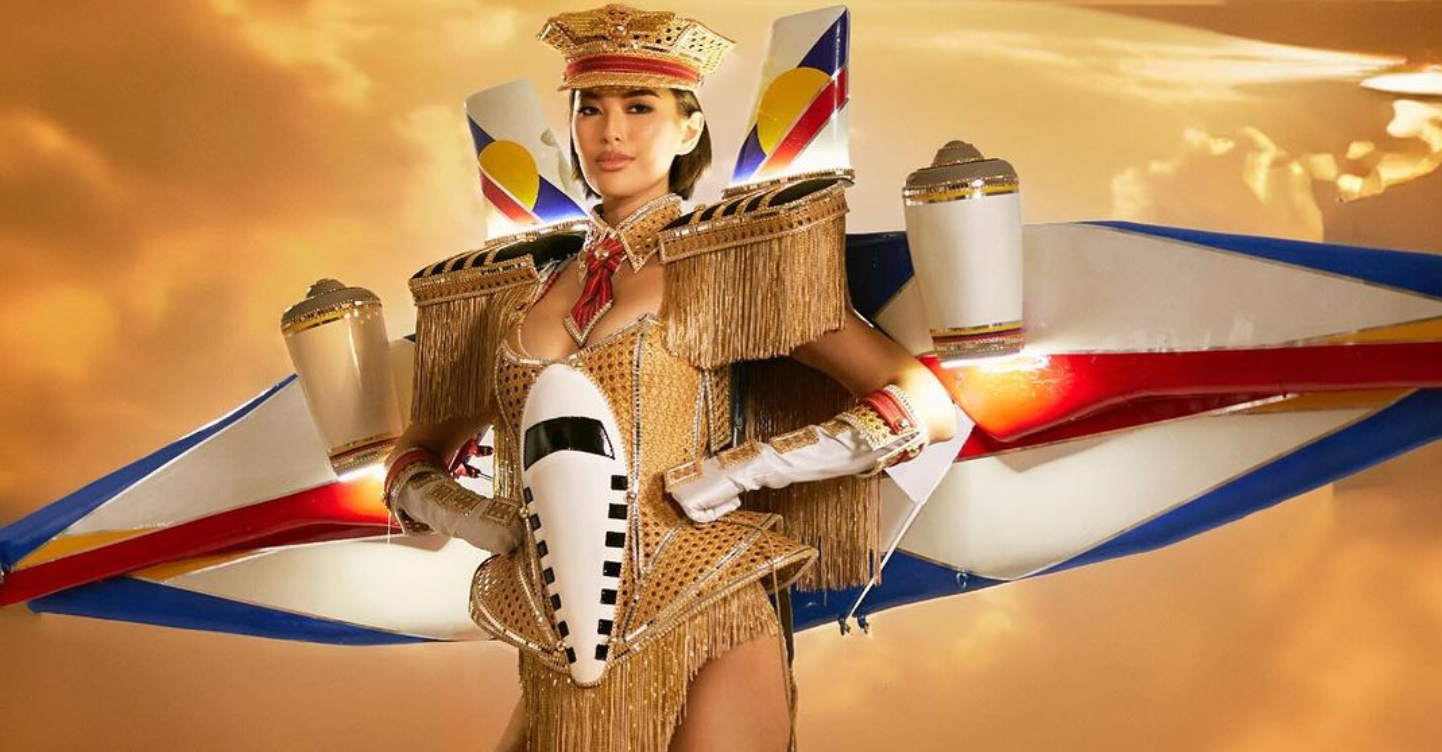 Michelle Dee Wins Best National Costume Award at the 72nd Miss Universe
