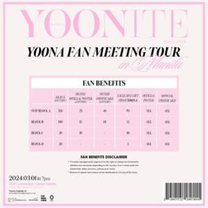 YOONA FAN MEET FAN BENEFITS