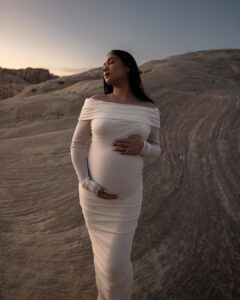 Maja Salvador maternity shoot