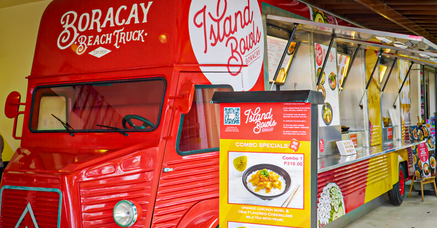 LOOK: Boracay’s First-Ever Food Truck Is Now Open