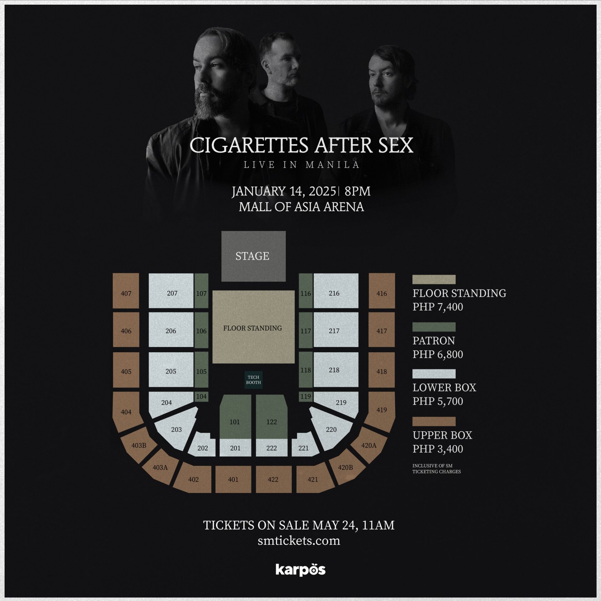 Cigarettes After Sex Manila Concert Ticket Prices Revealed When In Manila