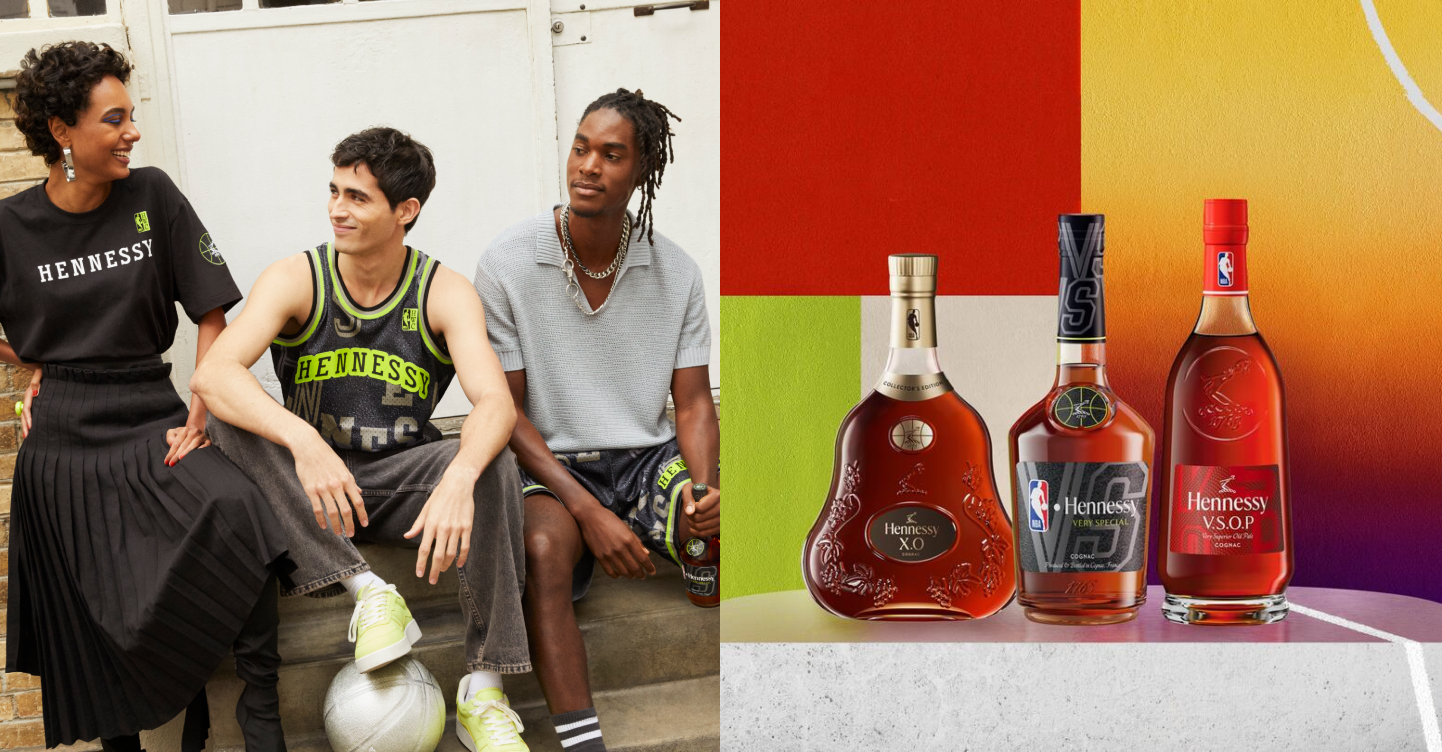 Hennessy and NBA Hold Pop-Up Event for Basketball Fans, With Limited-Edition Bottles & Merch