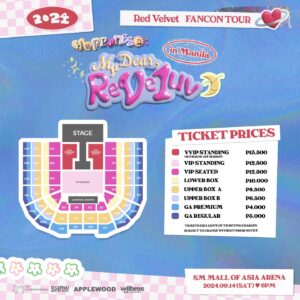 Red Velvet Manila Fan Con tickets