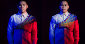  Francis Libiran's “Sinag” Barong in 2024 Paris Olympics