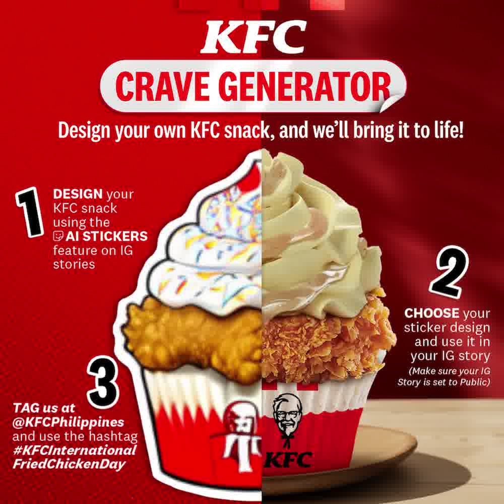 TINGNAN: Idisenyo ang Pinaka Craziest KFC Snack sa AI at KFC ang Magbibigay-buhay sa Mga Pinakamahusay!  |  KFC Philippines |  International Fried Chicken Day