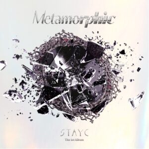 METAMORPHIC ALBUM COVER STAYC