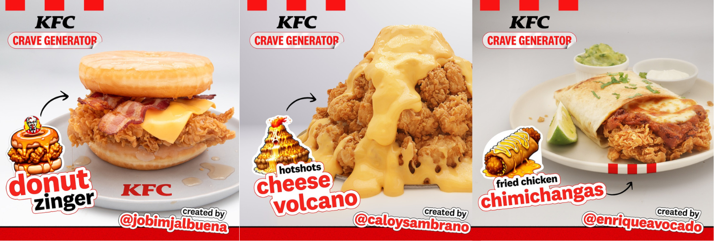 LOOK: KFC Asked Fans to Imagine the Craziest Snacks, and KFC Made Them Real!