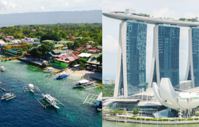 Cebu and Singapore