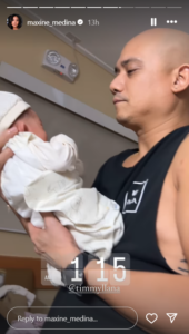 Maxine Medina and Timmy Llana Welcome First Child