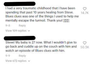 Steve Blue's Clues TikTok