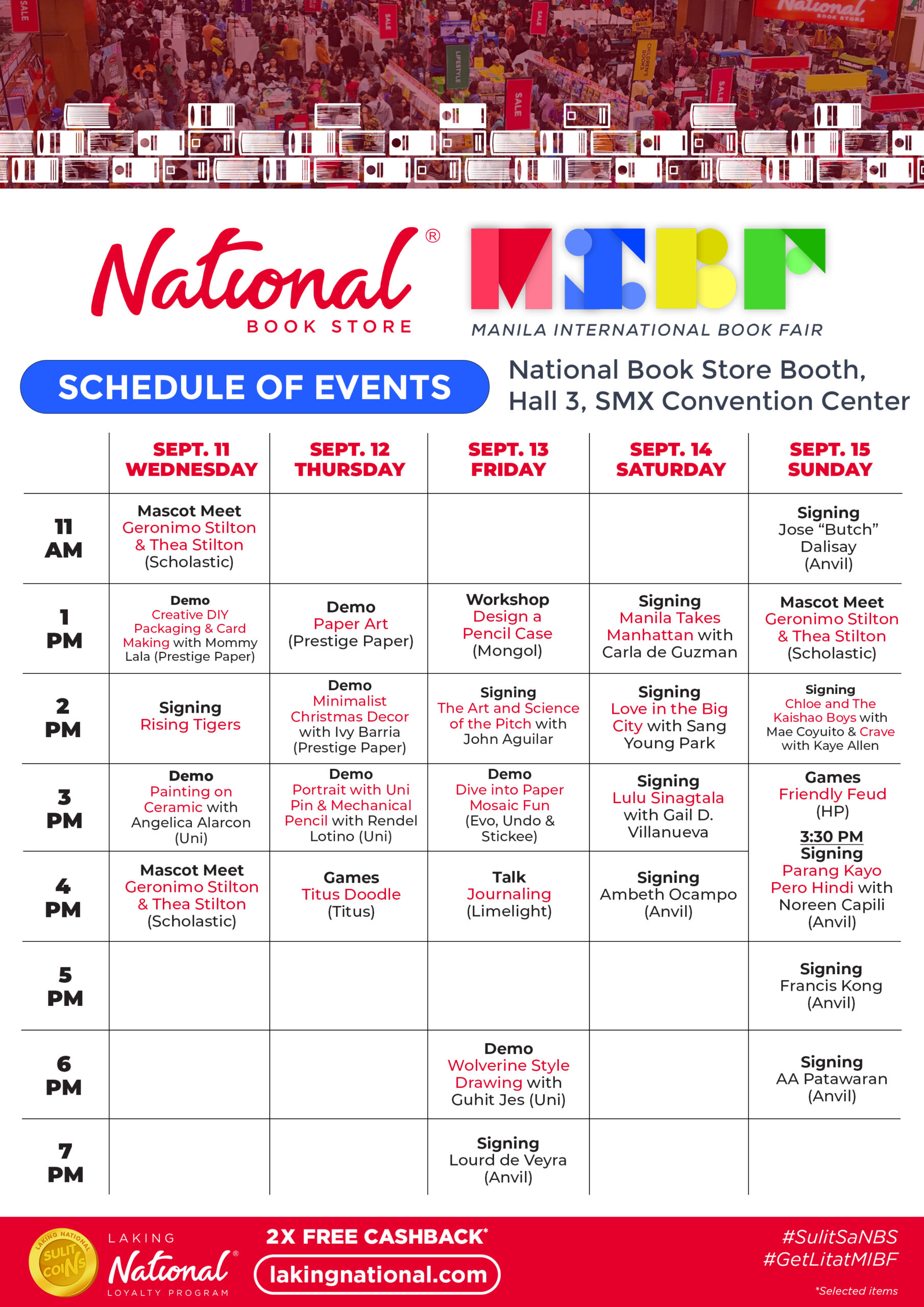 National Book Store MIBF 2024 scaled