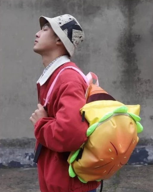 burger backpack shopee