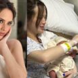 Ellen Adarna Newborn and Son Elias