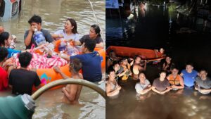 Leni Robredo Joins Relief Operations for Storm Kristine Amid Flooding