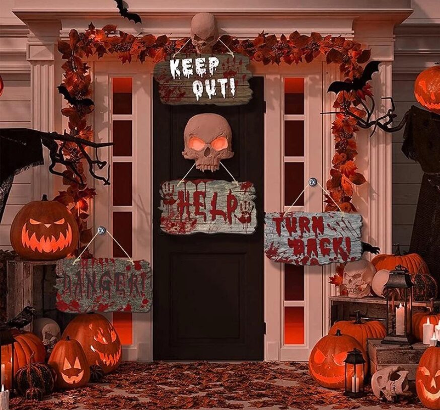 Halloween party decors