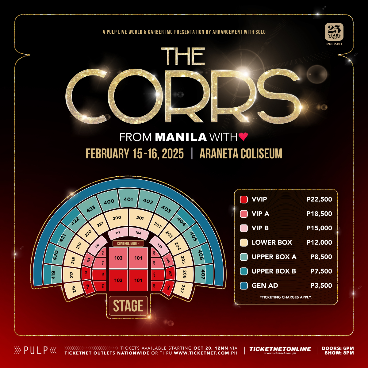 The corrs manila concert 2025 tickets